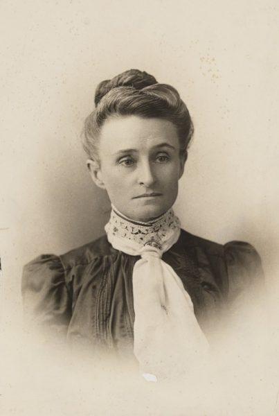 Portrait of Edith Cowan 1861 – 1932 first woman in Parliament House.