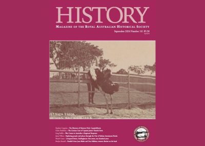 RAHS Subscriptions: Magazines – History no.161 September 2024